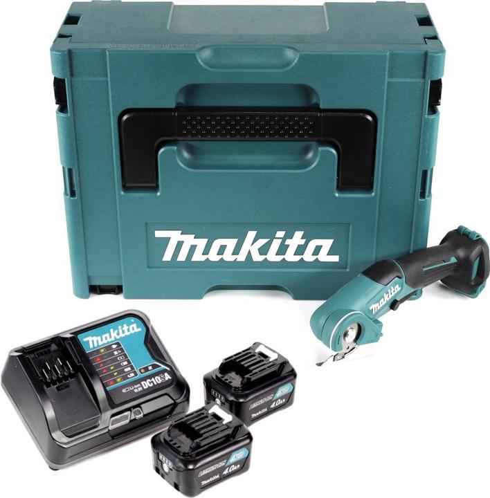 Image du produit Makita CP 100 DSMJ Battery Universal Shears 10,8V Multi Cutter in Makpac + 2x 4,0 Ah Battery + Charger