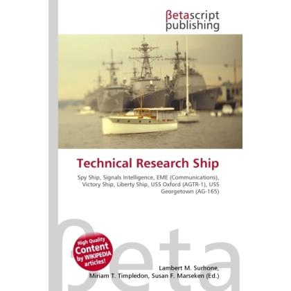 Technical Research Ship, Fachbücher von Miriam T. Timpledon, Susan F. Marseken, Lambert M. Surhone