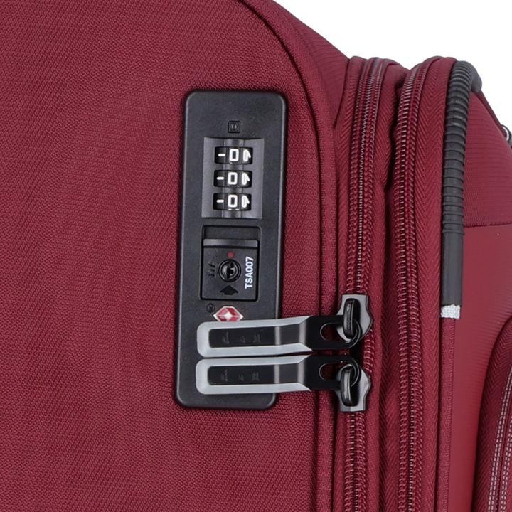 Actual product image D&N Travel Line 9504 4-wheel trolley M 67 cm with expansion fold (67 l)