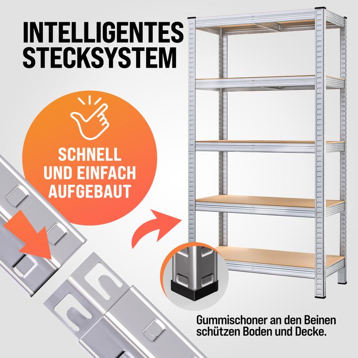 Actual product image Monzana 2x storage shelves
