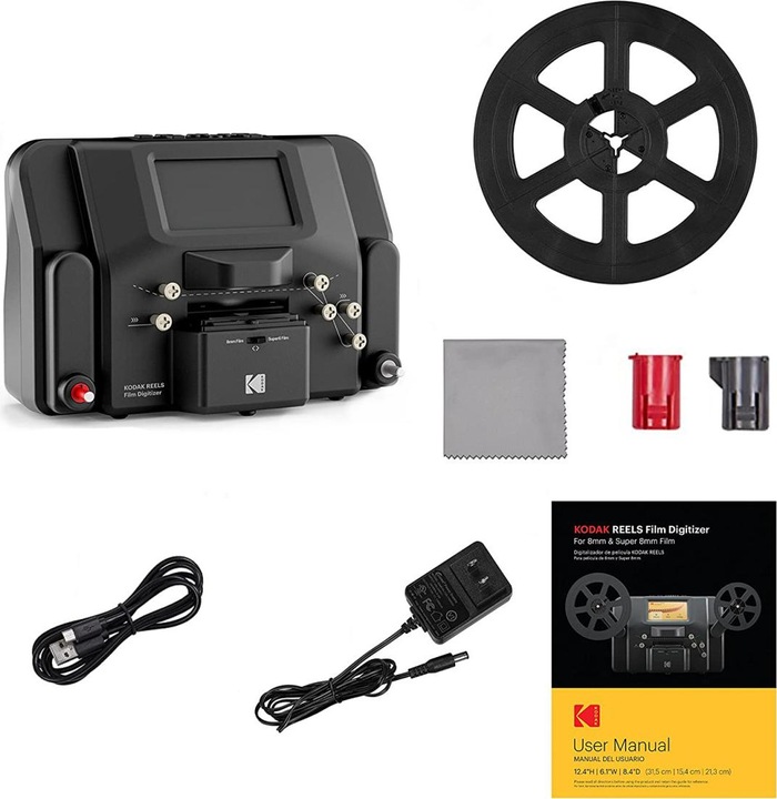 Immagine prodotto Kodak Digitalizzatore di pellicole Super 8mm di Reel (Visualizzatore di diapositive)