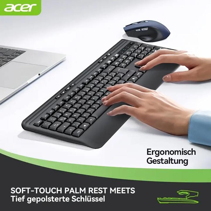 Actual product image Acer Tastatur und Maus im Deutschen Layout (QWERTZ) (DE, Wireless)