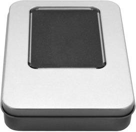 Actual product image MediaRange Aluminium box for storing USB sticks