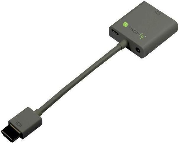 Produktbild Techly HDMI auf (VGA, Audio, 15 cm)