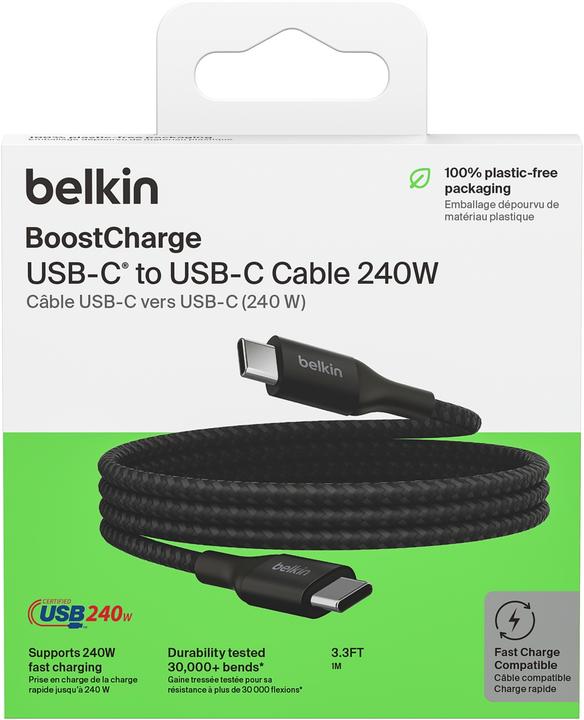 Productafbeelding Belkin CAB015bt1M (1 m, USB 2.0, 240 W)