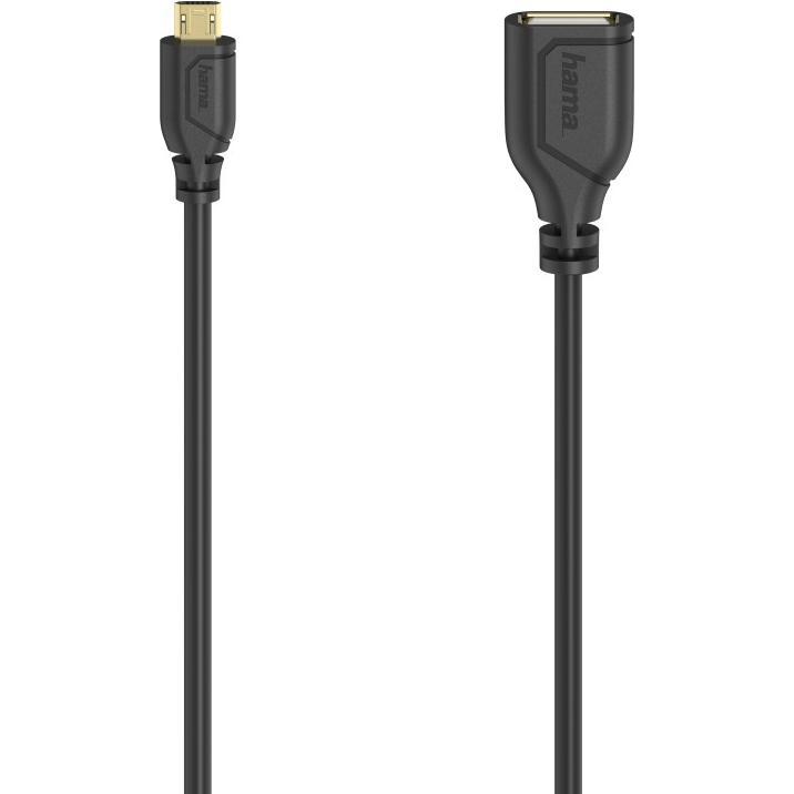 Hama Flexi-Slim (0.15 m, USB 2.0), USB Kabel