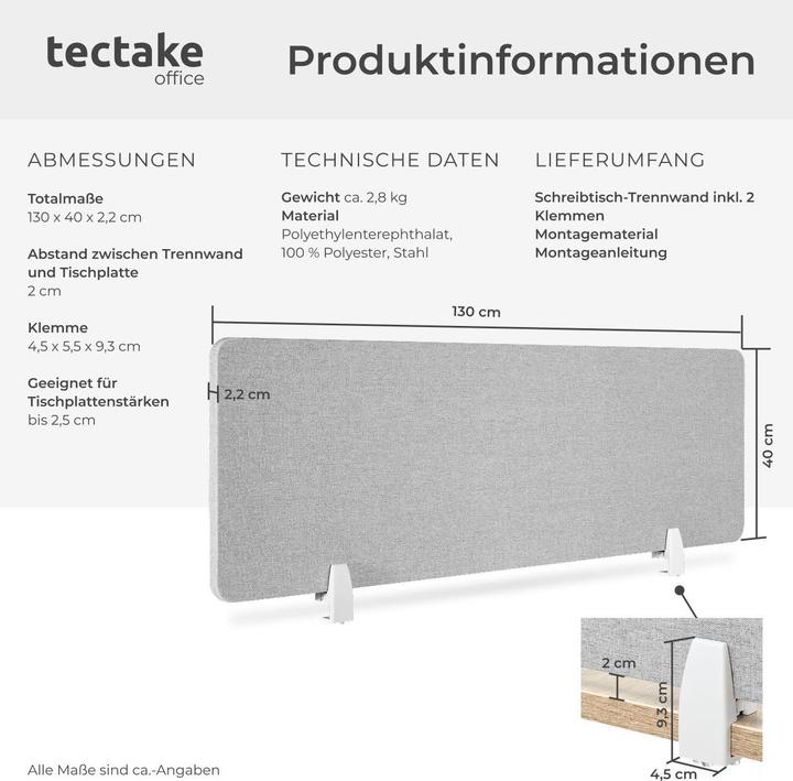 Produktbild tectake Noisy (130 x 40 cm)