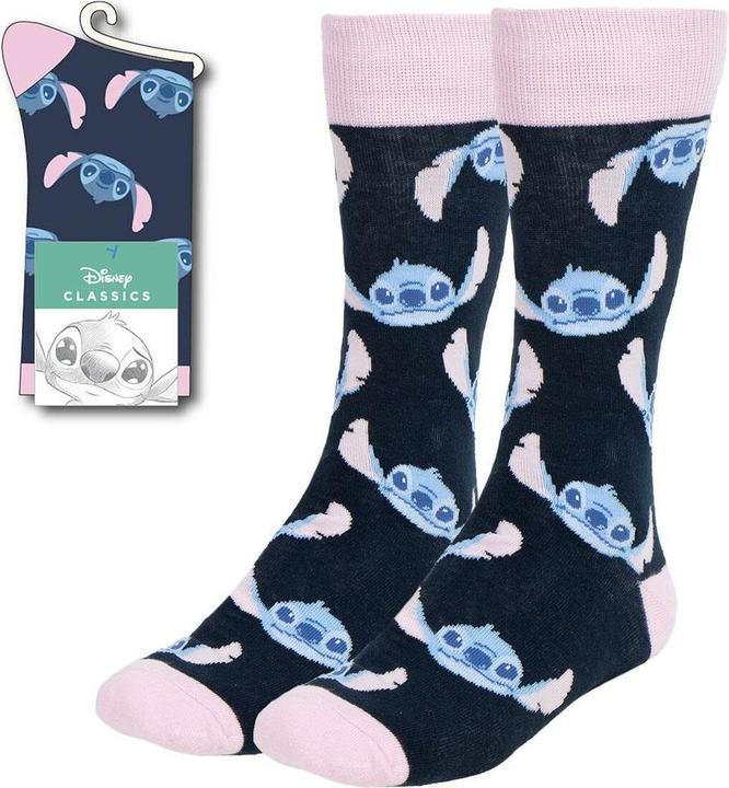 Produktbild Cerdá Lilo & Stitch Socken Stitch's Face Rosa 36-43 (Einzelpack, 36 - 43)