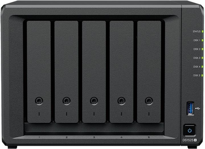 Produktbild Synology DS1525+ 5Bay 20TB NAS met 5x4TB Plus HDD (5 x 4 TB)