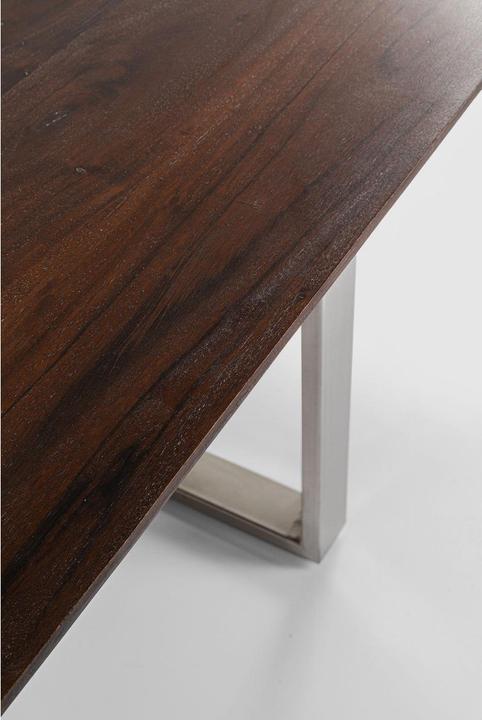 Image du produit Kare Design Table Symphony noyer chromé 180x90cm (180 x 90 x 76 cm)