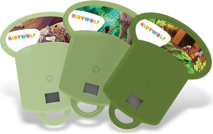 Actual product image Kidywolf Bildscheiben zu Taschenlampe Dschungel