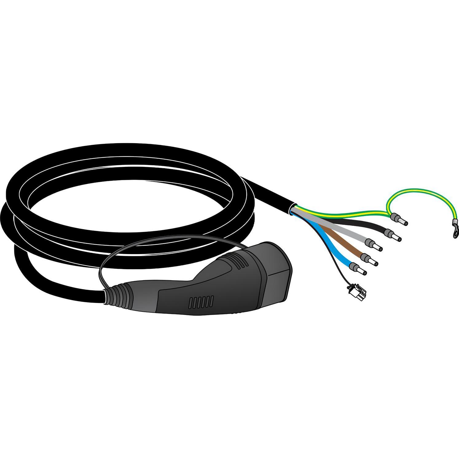 Schneider Electric, Elektroauto Ladekabel, SCHN Ladekabel (11 kW, 16 A, 4 m)