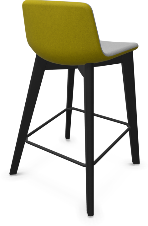 Grey, Mustard, Black, Ash stained black