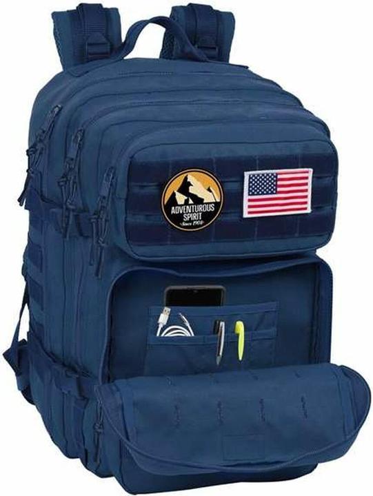 Produktbild Safta Schulrucksack Basic Marineblau
