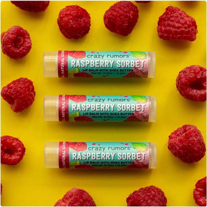 Actual product image Crazy Rumors Raspberry sorbet (Lip balm, 0.50 ml)