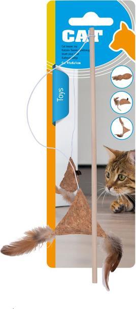 Produktbild Pet Toys Cat Teaser Toy 41cm 3as