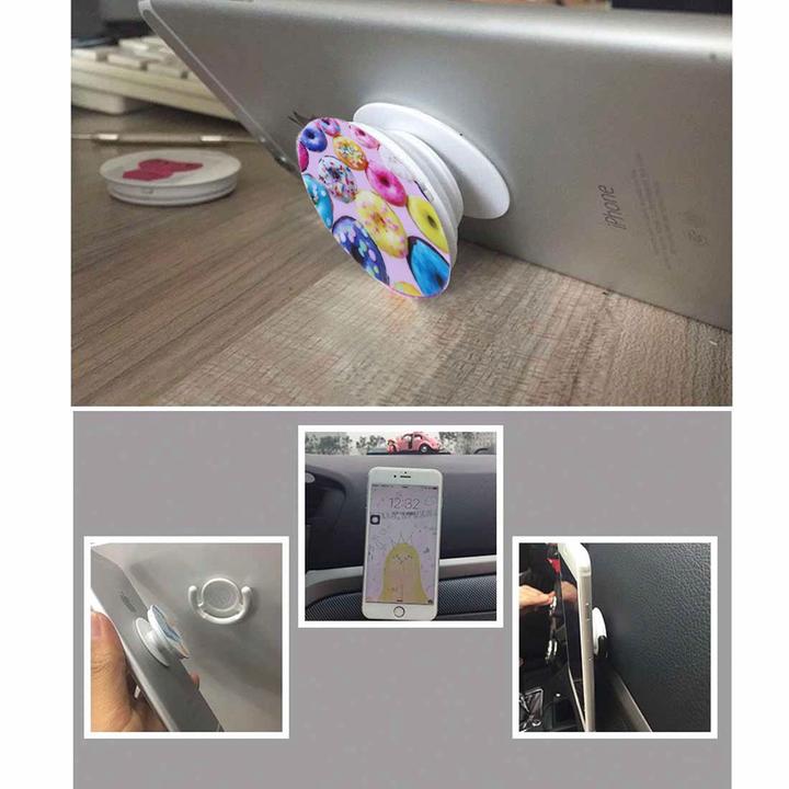 Actual product image Cover-Discount Universal - Multifunction Smartphone Stand Donut