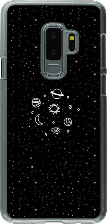 Produktbild PhoneLook Hülle transparent Space Doodle (Samsung Galaxy S9+)