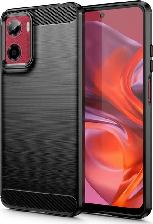 Produktbild Tech-Protect TPUCarbon Case for Motorola Moto G05 / E15 - Black (Motorola Moto G15, Motorola Moto G5)