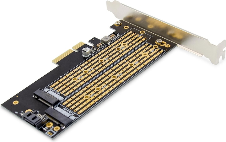 Image du produit Digitus Carte add-on M.2 NGFF / NMVe SSD PCI Express 3.0 (x4)