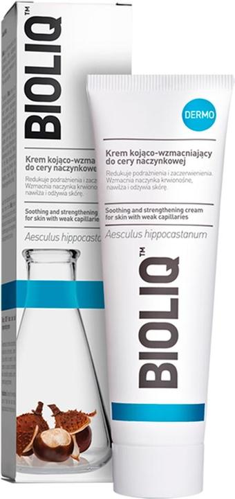 Actual product image Bioliq Dermo Soothing And Strengthening Cream For Capillary Skin (50 ml, Day cream)