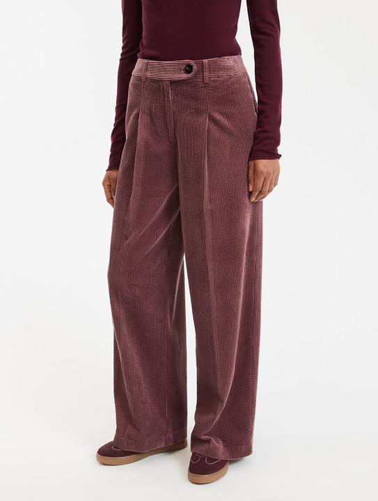 Produktbild La Redoute Collections Weite Cordhose mit Bügelfalte (50)