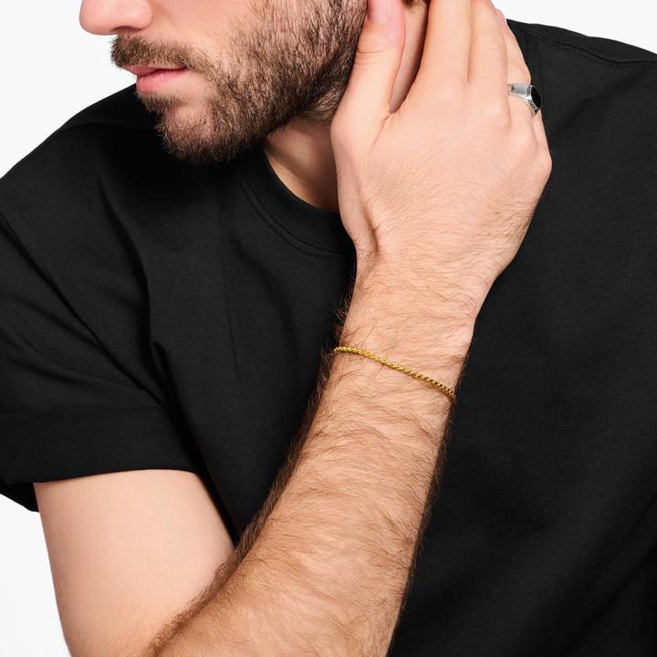 Produktbild Thomas Sabo Venezia Armband Vergoldet (16 cm, 750 Gelbgold Vergoldung, 925 Sterlingsilber)