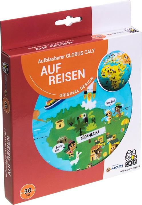 Actual product image HCM Kinzel Inflatable Globe Travelling (30 cm)