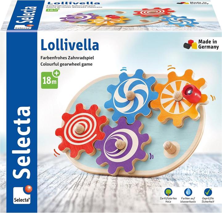 Immagine prodotto Selecta Spielzeug Lollivella gioco della ruota dentata (Tedesco)