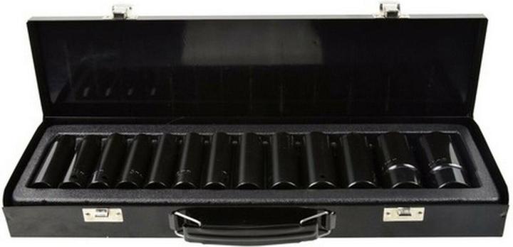 Productafbeelding GEKO Slagkopset 13 stuks, 1/2 10-30 mm, lengte 78 mm (19 mm, 12 mm, 24 mm, 14 mm, 22 mm, 16 mm, 23 mm, 10 mm, 21 mm, 18 mm, 27 mm, 17 mm, 11 mm, 15 mm, 26 mm, 30 mm, 28 mm, 29 mm, 13 mm, 20 mm, 25 mm)