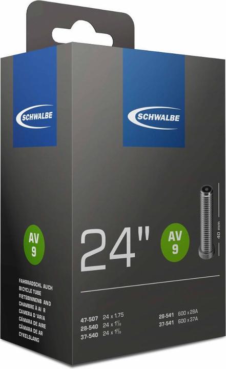 Actual product image Schwalbe SV 9 (Presta (SV), 24", 40 mm)