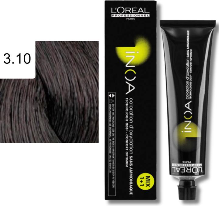 Immagine prodotto L'Oréal Professionnel Inoa (3,10 Marrone scuro Blu)