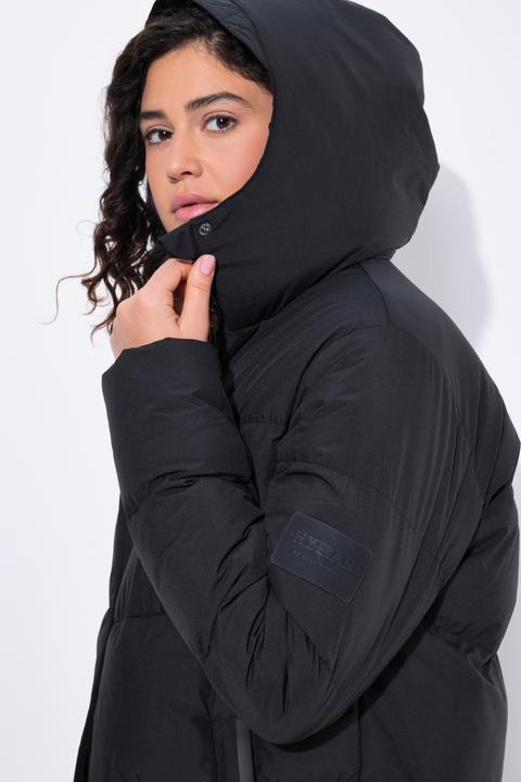 Actual product image Ulla Popken HYPRAR Longline Water-Repellent Quilted Coat