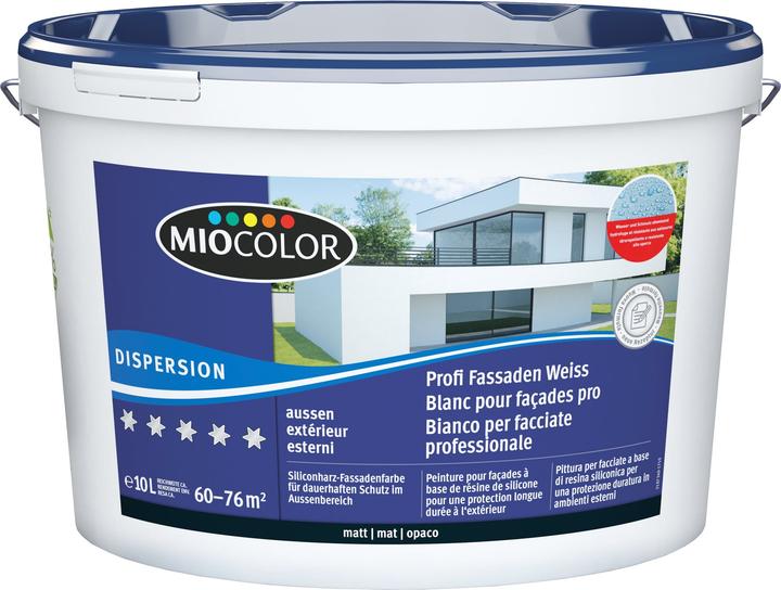 Actual product image Miocolor Dispersion Professional Facades (White, 10 l)