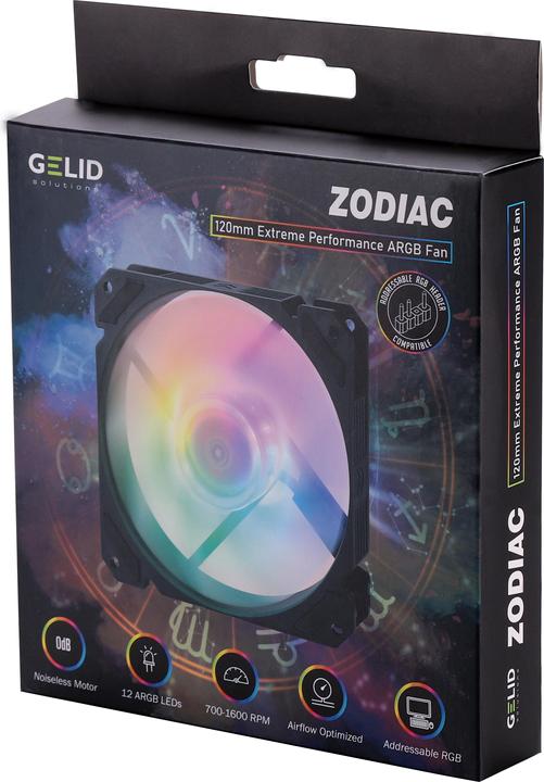 Actual product image Gelid FN-ZODIAC-01 (120 mm, 1 x)