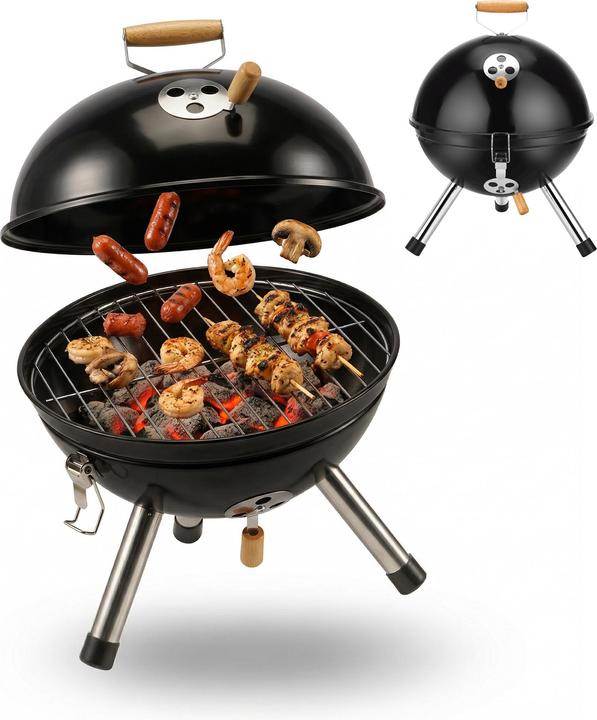 Actual product image Relaxdays Charcoal grill