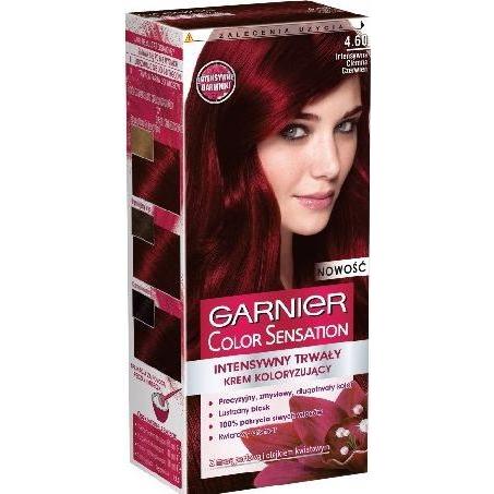 Garnier, Haarfarbe, GAR COLOR SENSATION 4.60 Red Brown (4.60, Intense Dark Red)