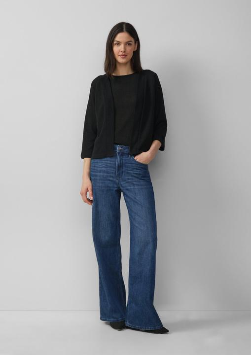 Produktbild S.Oliver Indoor-Jacke Cardigan aus Bouclégarn mit 3/4-Ärmeln (40)