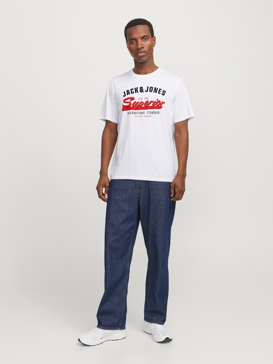 Image du produit Jack & Jones Jjelogo Tee Ss O-Neck 2 Col Ss25 Sn (L)