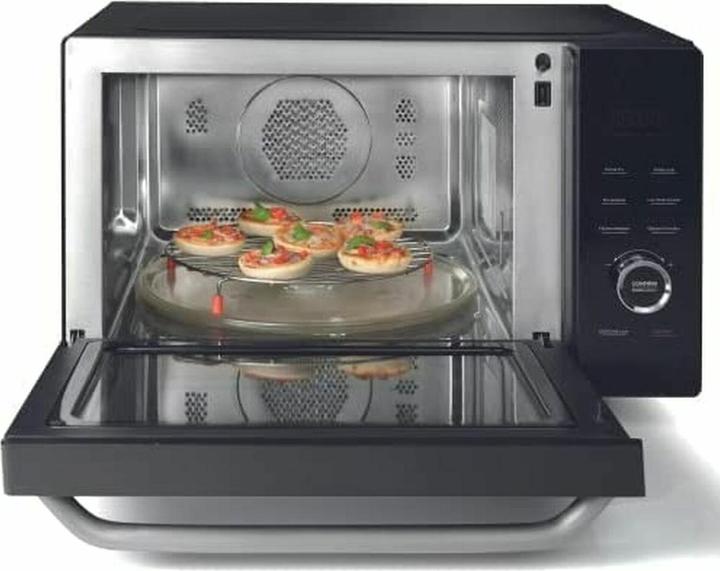 Image du produit Hisense H30MOBS10HC Four à micro-ondes Surface plane Combi-micro-ondes 30 L 1000 W Noir (30 l)