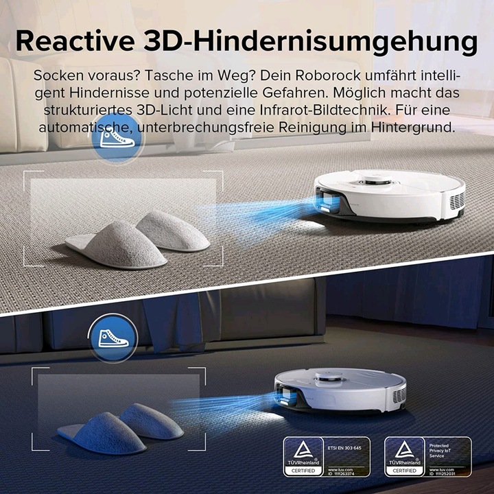 Image du produit Roborock S8 (Robot d'aspiration et de nettoyage)