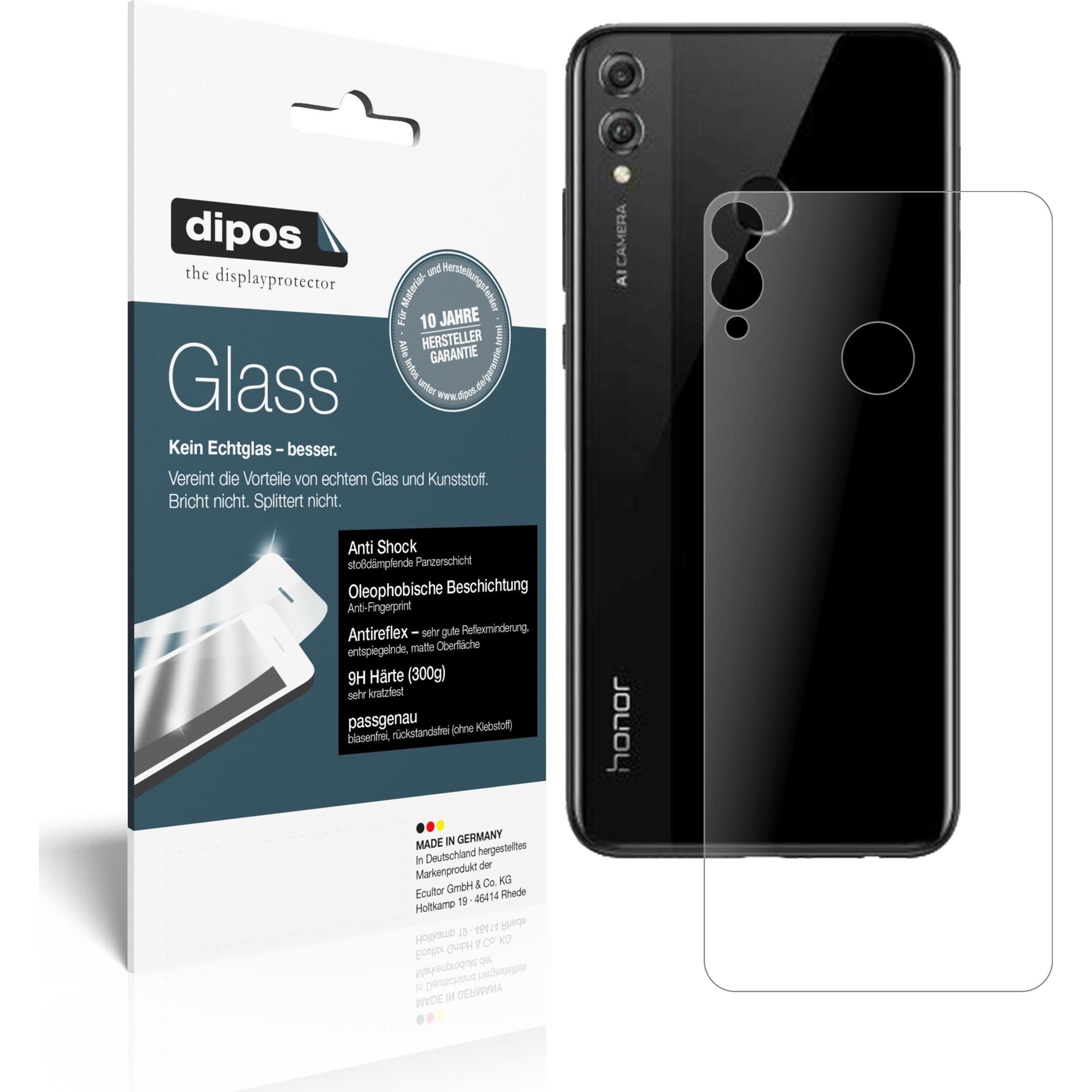 Dipos Displayschutz Anti-Shock (2 Stück, Honor View 10 Lite), Smartphone Schutzfolie, Transparent