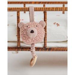 Immagine prodotto Smallstuff - Music mobile, wool bouclé, rose (40011-42)