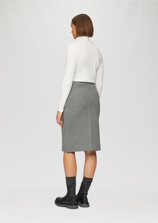 Produktbild S.Oliver Rock Weicher Midi-Rock aus Sweat (38)