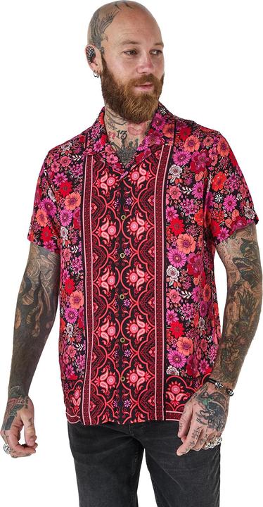 Actual product image Joe Browns Floral Print Short Sleeve Shirt (S)