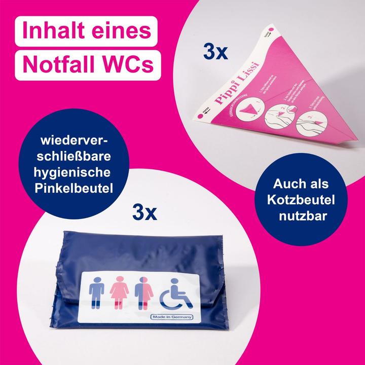 Actual product image Adamus Emergency WC for on the road