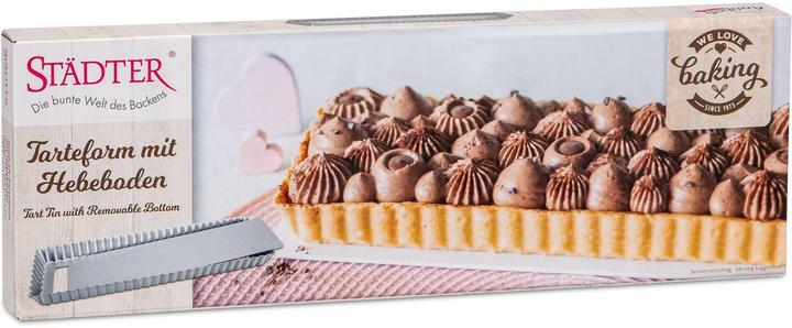 Produktbild Städter Tarteform mit Hebeboden 35.5x11.5x2.5 cm We love Baking