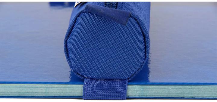 Actual product image Oxford Kangoo Pencil Case round blue