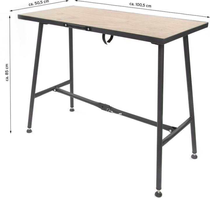 Actual product image CarTech Foldable Workstation FSC® (50 cm, 100 cm)
