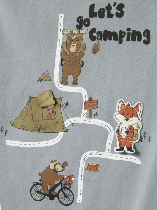 Produktbild Name it Langarmshirt mit Brustdruck (98)